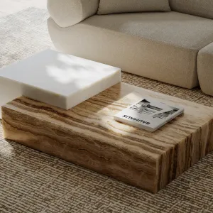 طاولة قهوة فاخرة من وابي سابي ,Wabi Sabi Luxury Coffee Table