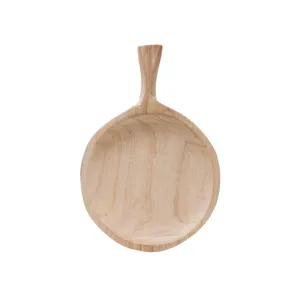 13.5x9 Wood Tray with Handle