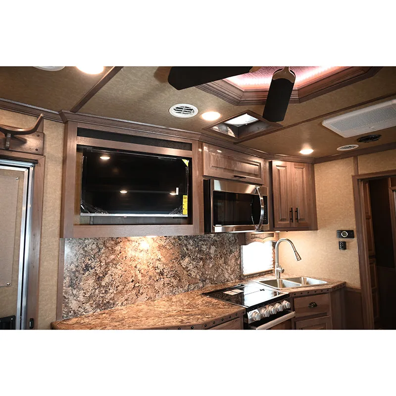 2024 Lakota Bighorn 5 Horse Side Load 16' LQ Triple Axle Integrated Pod