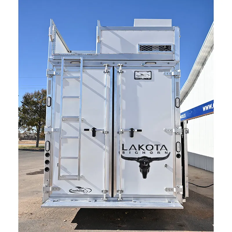 2024 Lakota Bighorn 5 Horse Side Load 16' LQ Triple Axle Integrated Pod