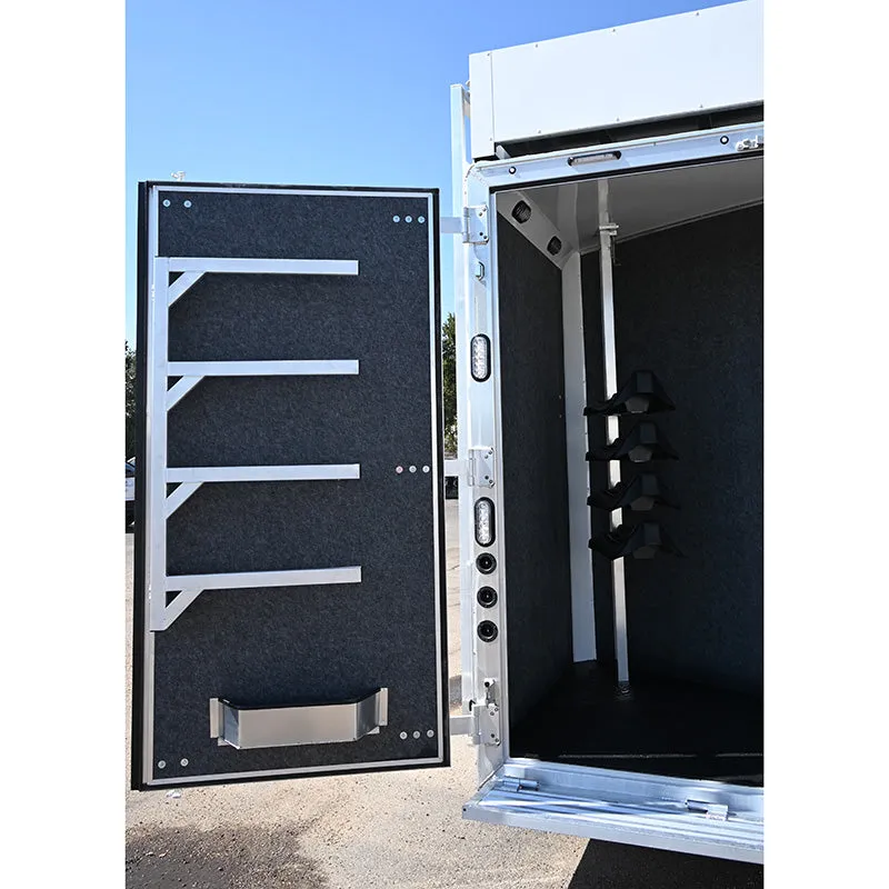 2025 Lakota Charger 4 Horse Trailer  15' LQ, Side Load, Hay Pod, Onan Generator
