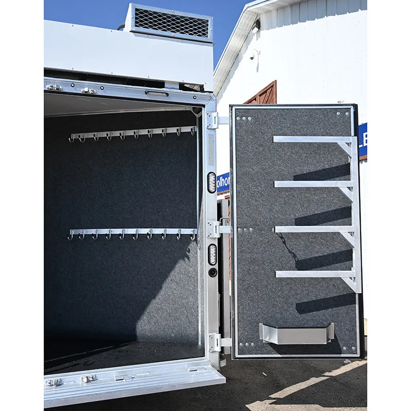 2025 Lakota Charger 4 Horse Trailer  15' LQ, Side Load, Hay Pod, Onan Generator