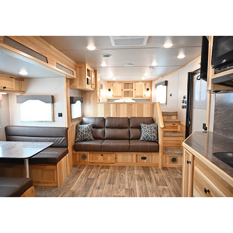 2025 Lakota Charger 4 Horse Trailer  15' LQ, Side Load, Hay Pod, Onan Generator