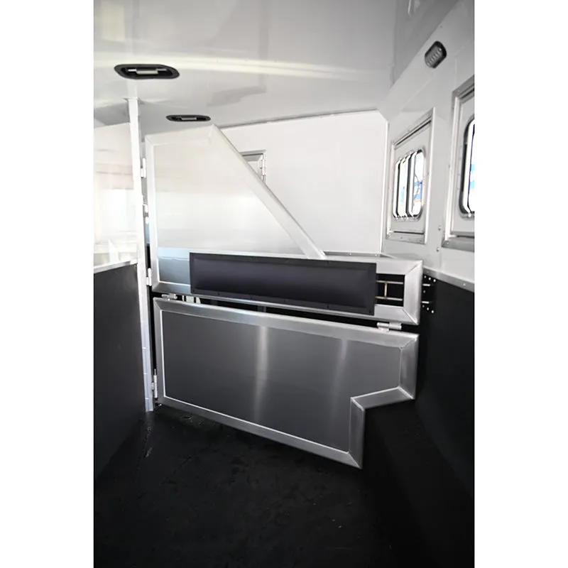 2025 Lakota Charger 4 Horse Trailer  15' LQ, Side Load, Hay Pod, Onan Generator