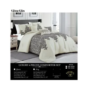 6-PC SET COMFORTERS