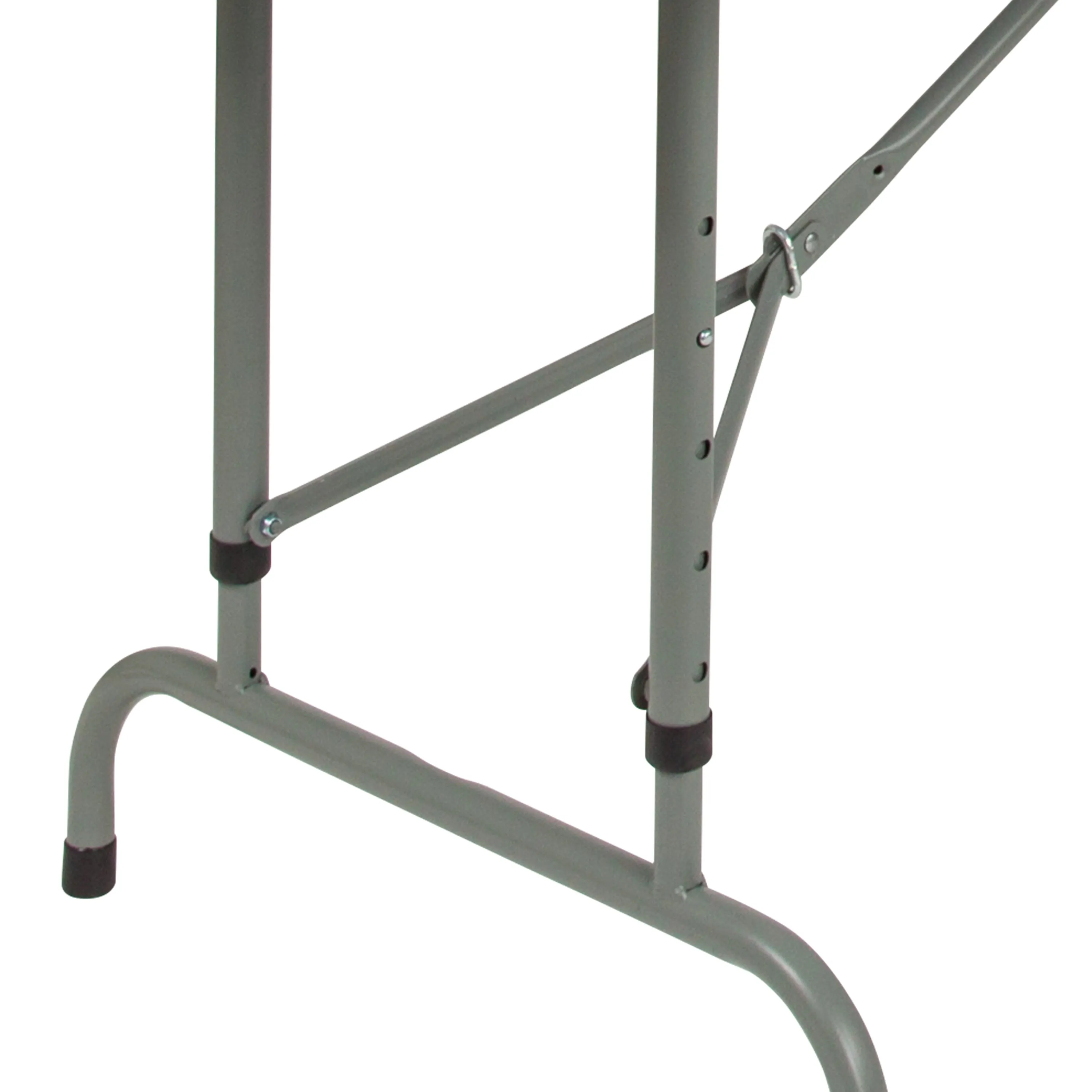 8-Foot Height Adjustable Plastic Folding Table