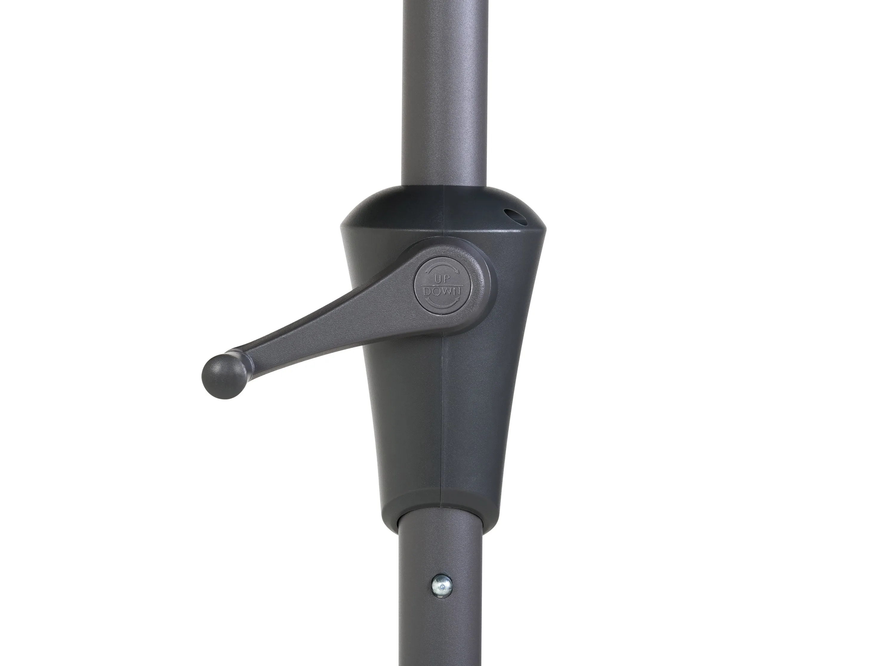 9ft Square Grey Patio Umbrella