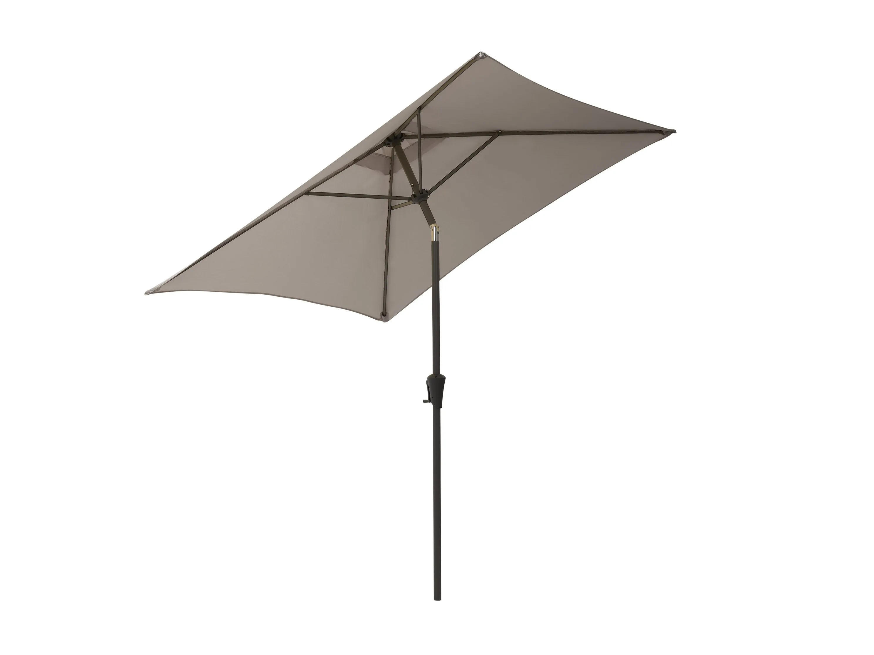 9ft Square Grey Patio Umbrella