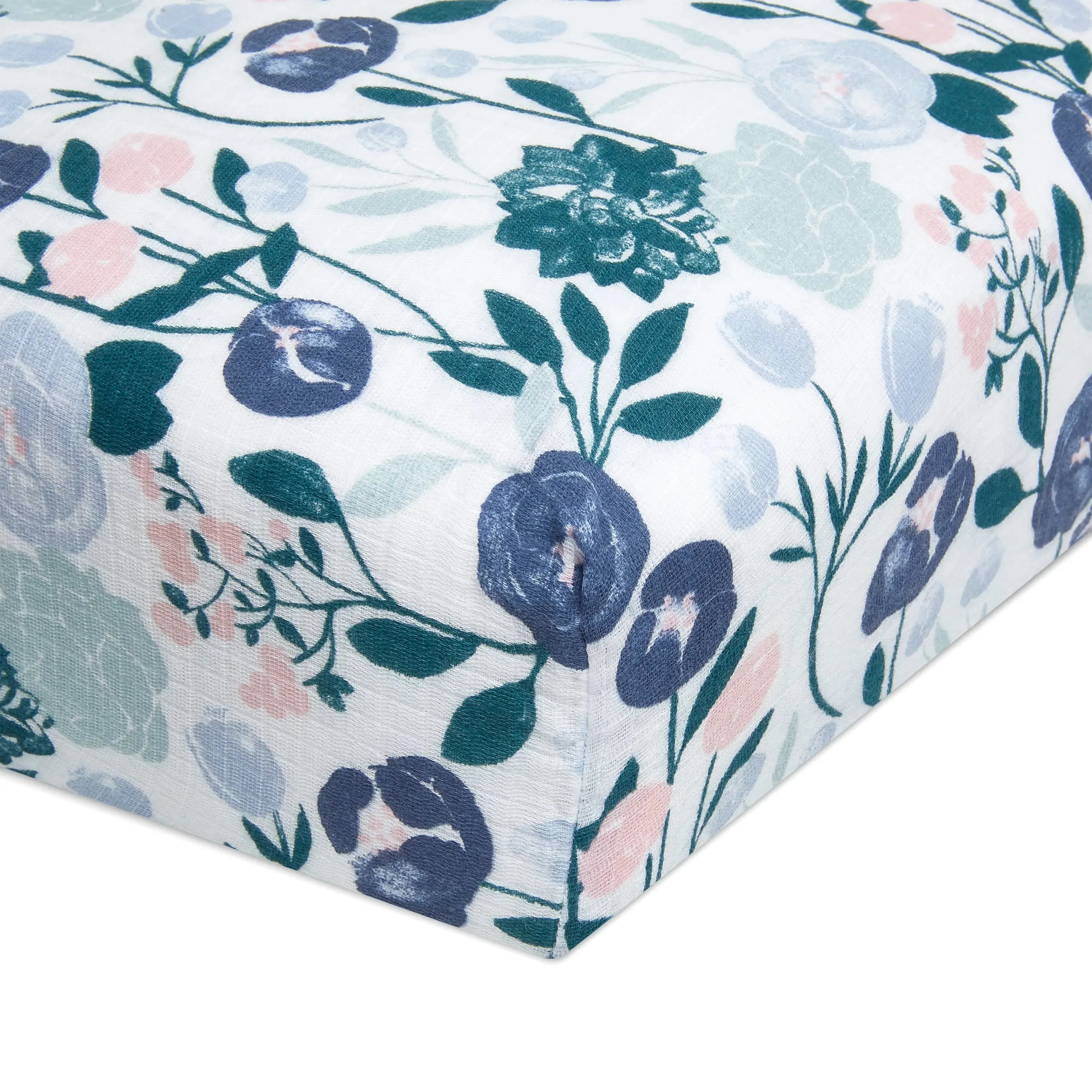 aden   anais Muslin Fitted Crib Sheet