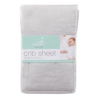 aden   anais Muslin Fitted Crib Sheet