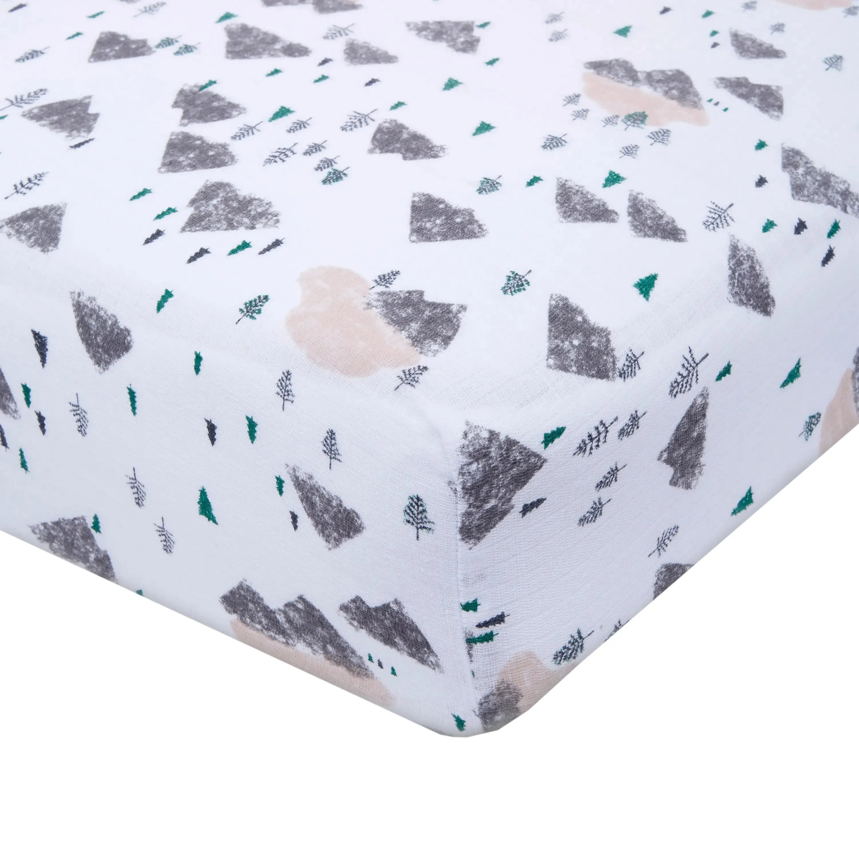 aden   anais Muslin Fitted Crib Sheet