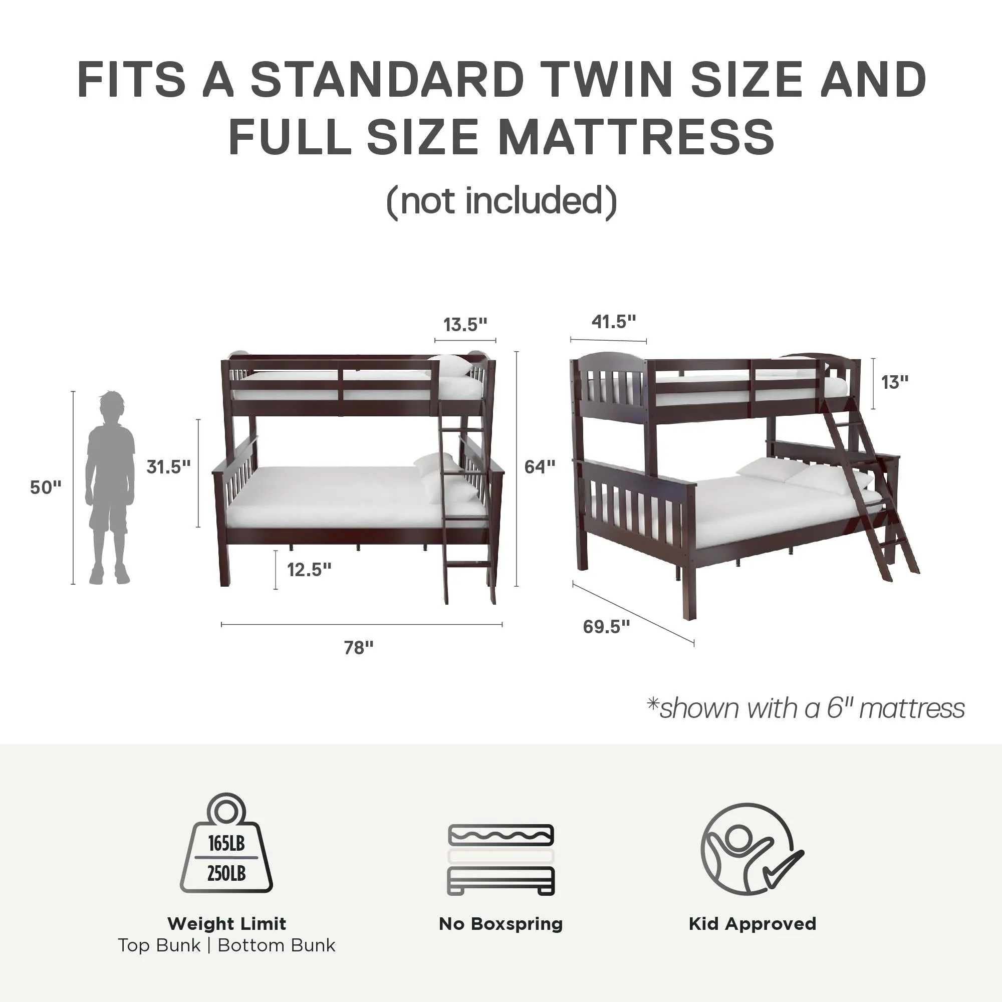Airlie Wood Bunk Bed