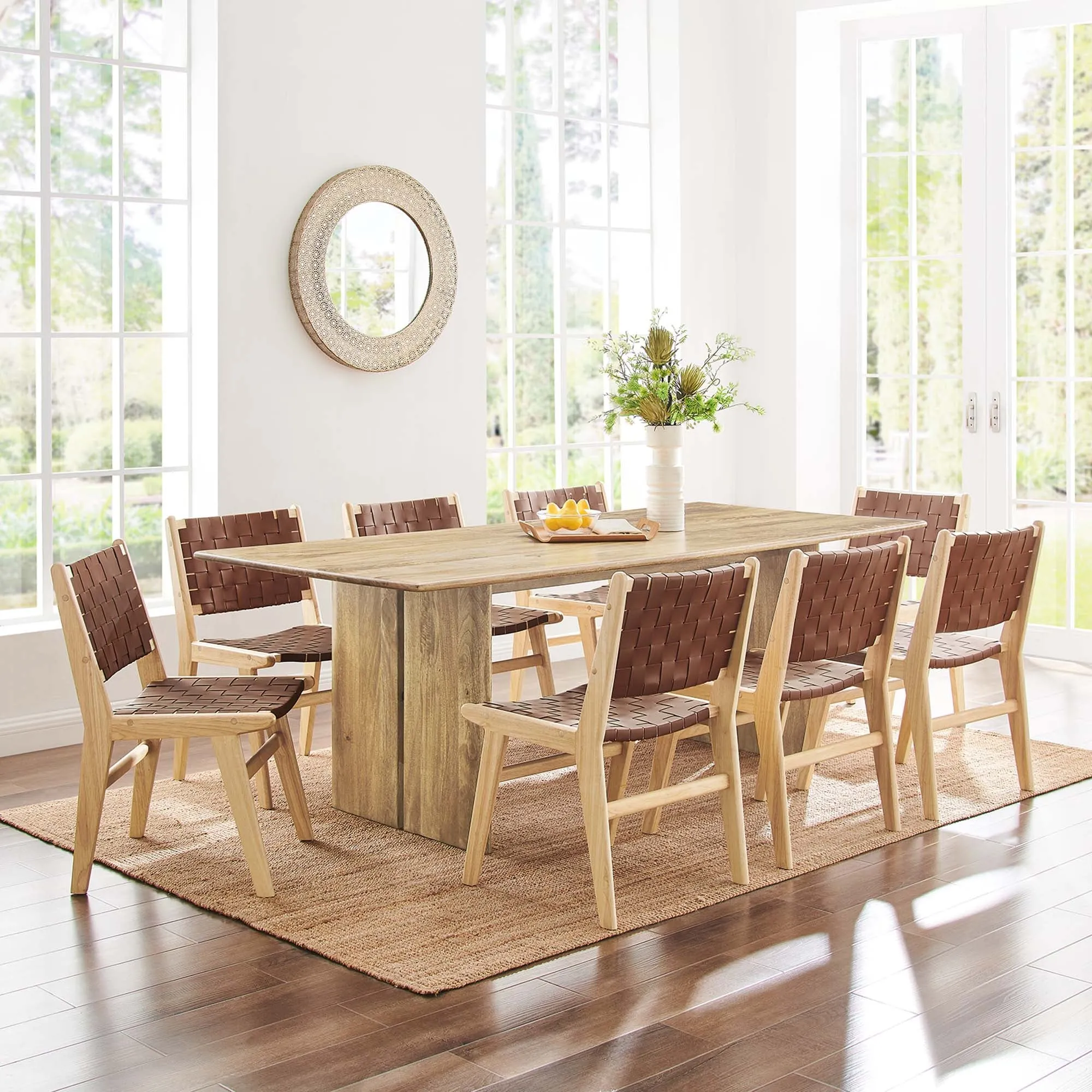 Amistad 86" Wood Dining Table by Modway