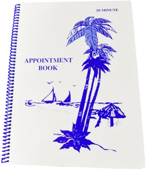 Appointment Book 20 Minute 6 Column