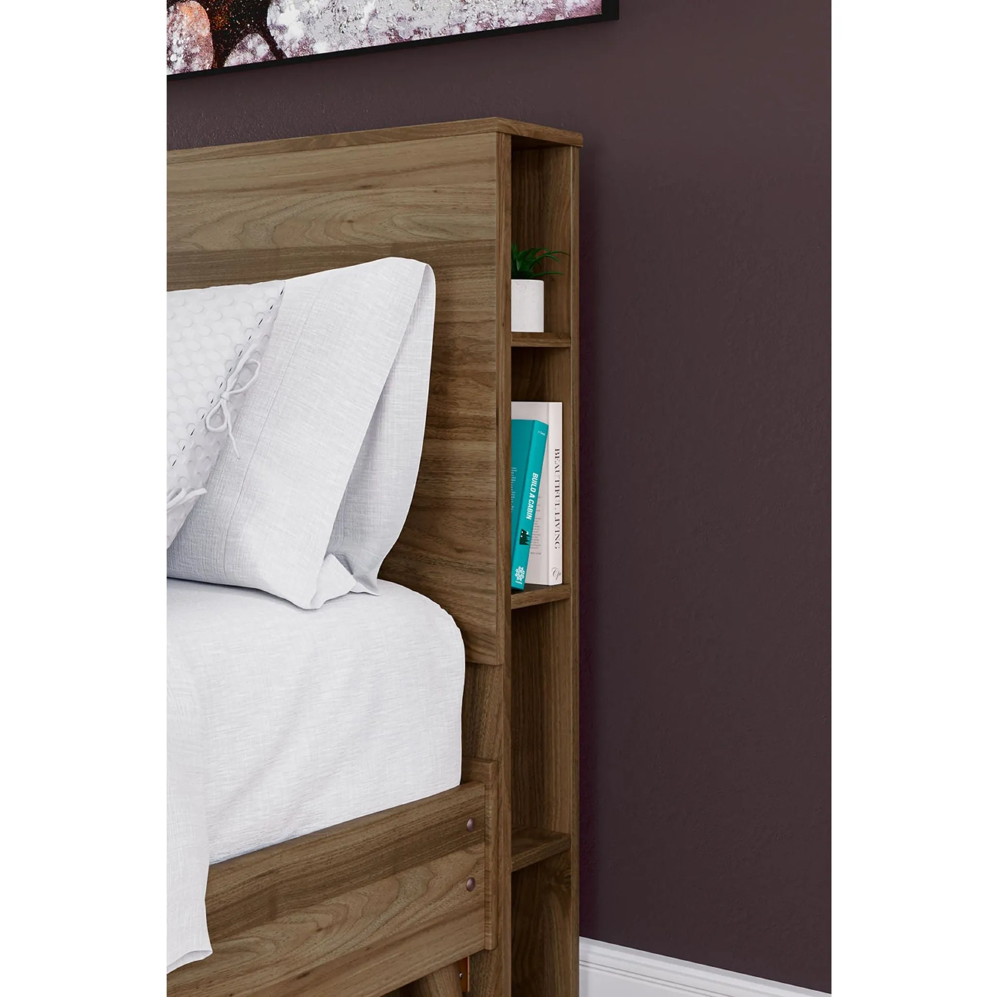 Aprilyn Full Bookcase Headboard