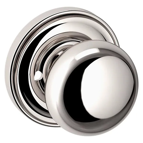 Baldwin - Estate Collection - Knobs & Levers - 5000 (2") Baltimore Door Knob w/ 5048 Rose