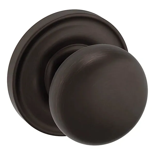 Baldwin - Estate Collection - Knobs & Levers - 5000 (2") Baltimore Door Knob w/ 5048 Rose
