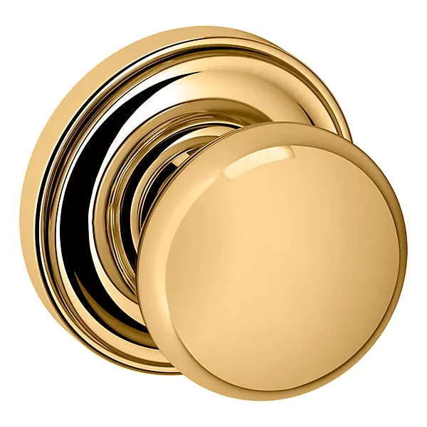 Baldwin - Estate Collection - Knobs & Levers - 5000 (2") Baltimore Door Knob w/ 5048 Rose