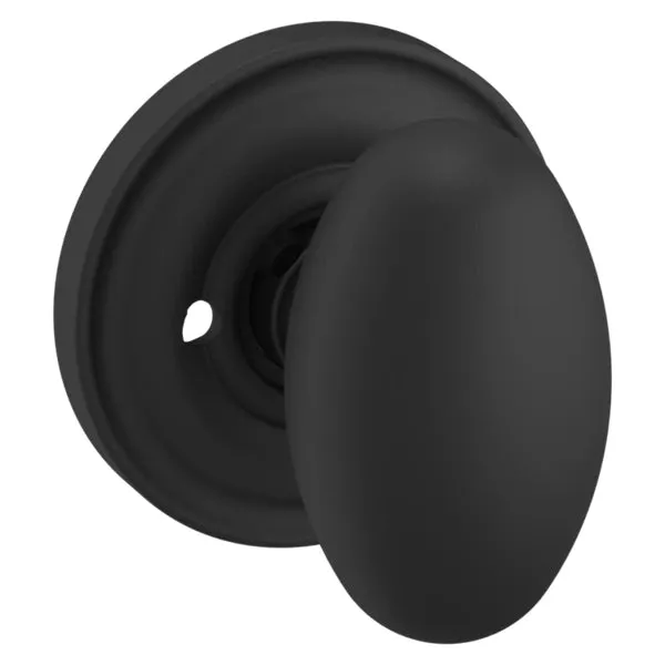 Baldwin - Estate Collection - Knobs & Levers - 5025 Egg Door Knob w/ 5048 Rose