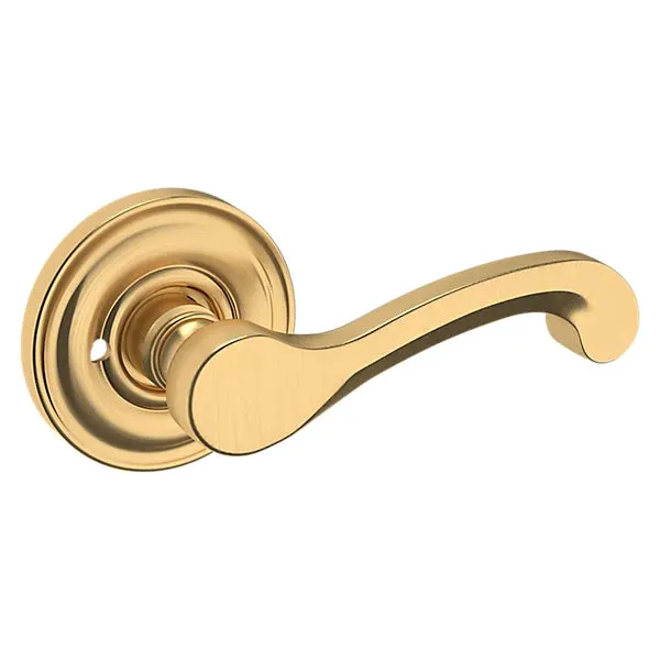 Baldwin - Estate Collection - Knobs & Levers - 5445V Classic Door Lever w/ 5048 Rose