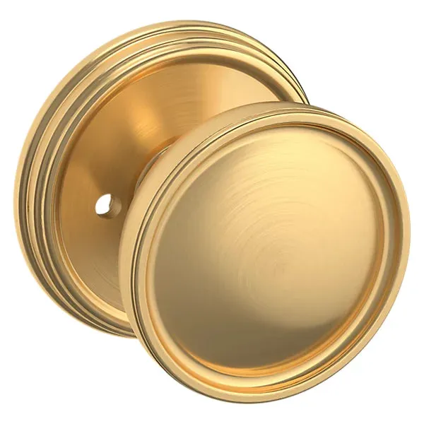 Baldwin - Estate Collection - Knobs & Levers - K012 Tulip Door Knob w/ 5078 Rose