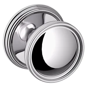 Baldwin - Estate Collection - Knobs & Levers - K012 Tulip Door Knob w/ 5078 Rose