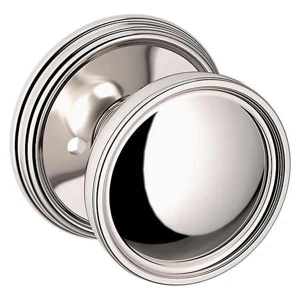 Baldwin - Estate Collection - Knobs & Levers - K012 Tulip Door Knob w/ 5078 Rose