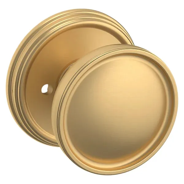 Baldwin - Estate Collection - Knobs & Levers - K012 Tulip Door Knob w/ 5078 Rose