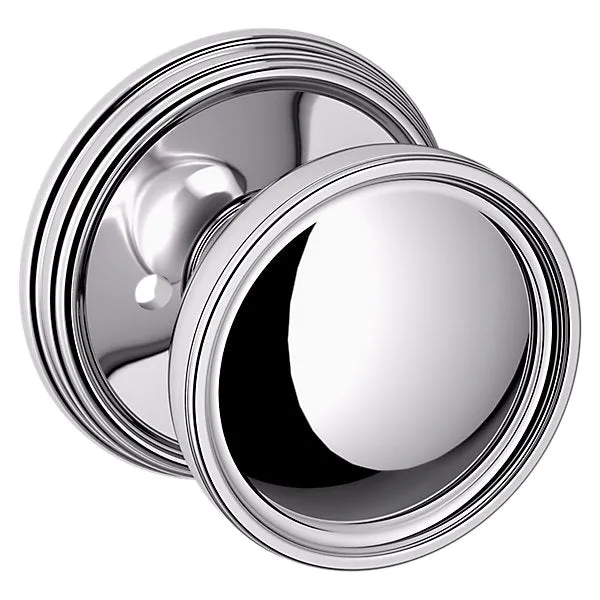 Baldwin - Estate Collection - Knobs & Levers - K012 Tulip Door Knob w/ 5078 Rose