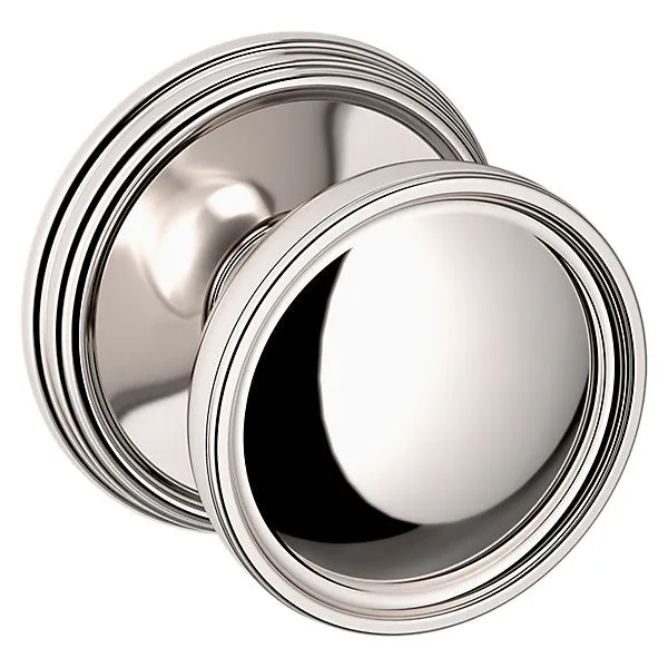 Baldwin - Estate Collection - Knobs & Levers - K012 Tulip Door Knob w/ 5078 Rose