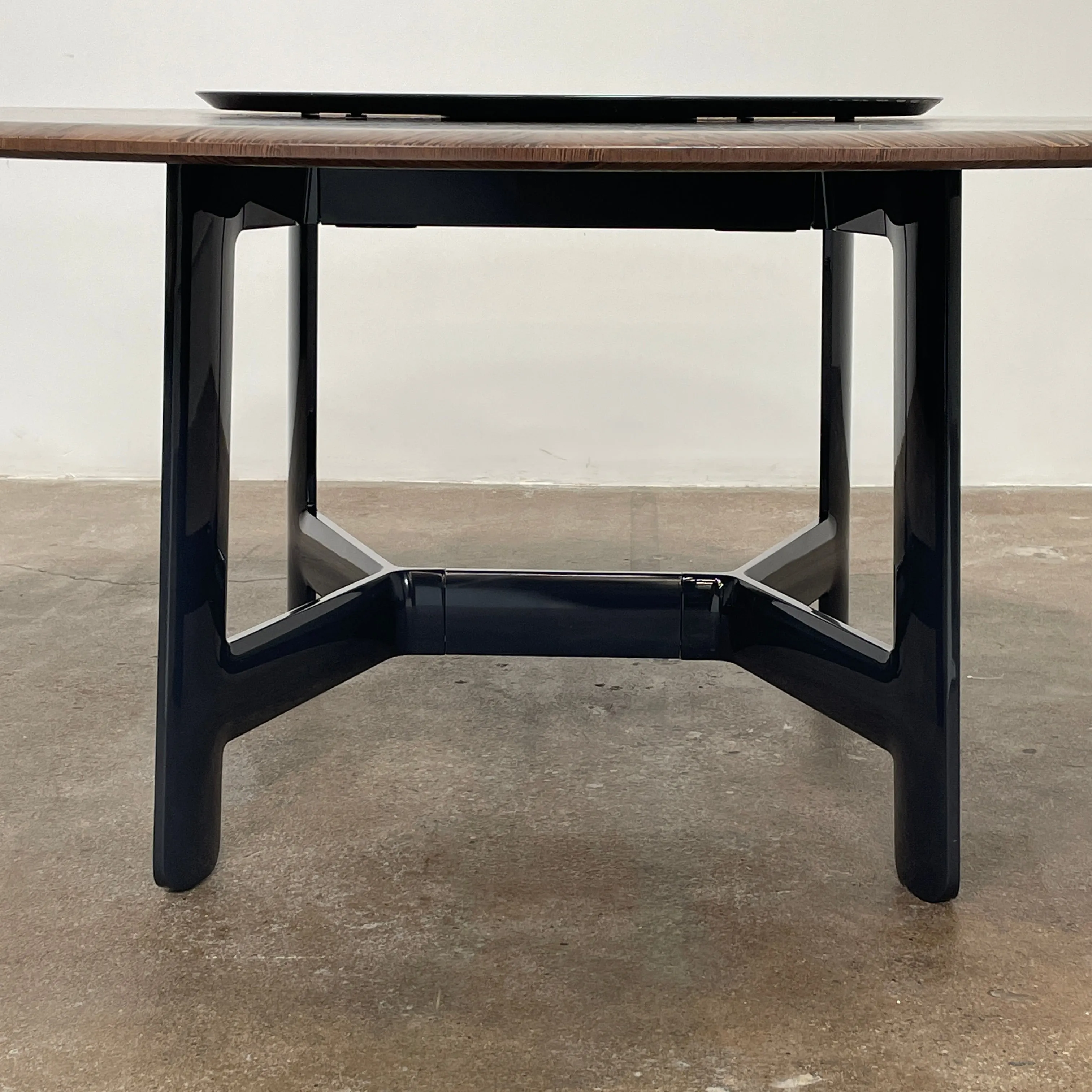 B&B Italia Alex Dining Table With Rotating Marble Tray