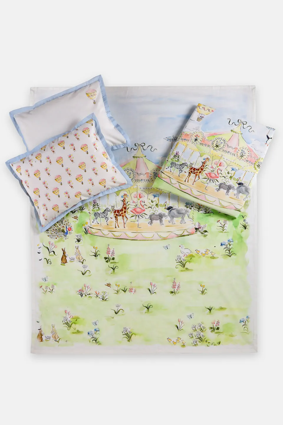 BEDDING SET - PACK OF 2 (CARNIVAL CAROUSEL)