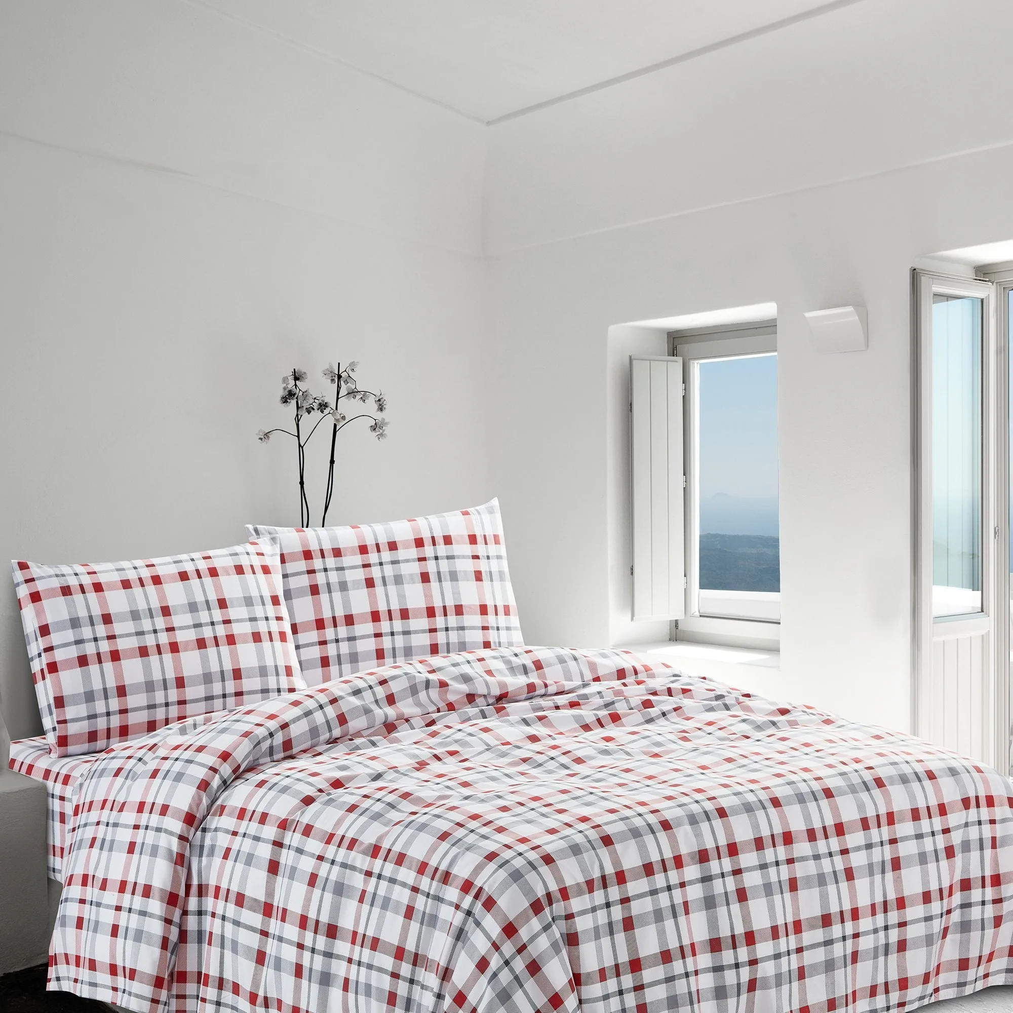 Bellevue | Rustic Cabin - Plaid Sheet Set