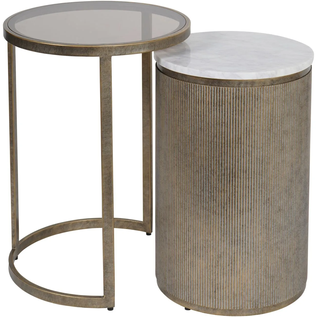 Belvedere Set of 2 Side Tables