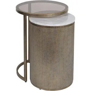 Belvedere Set of 2 Side Tables