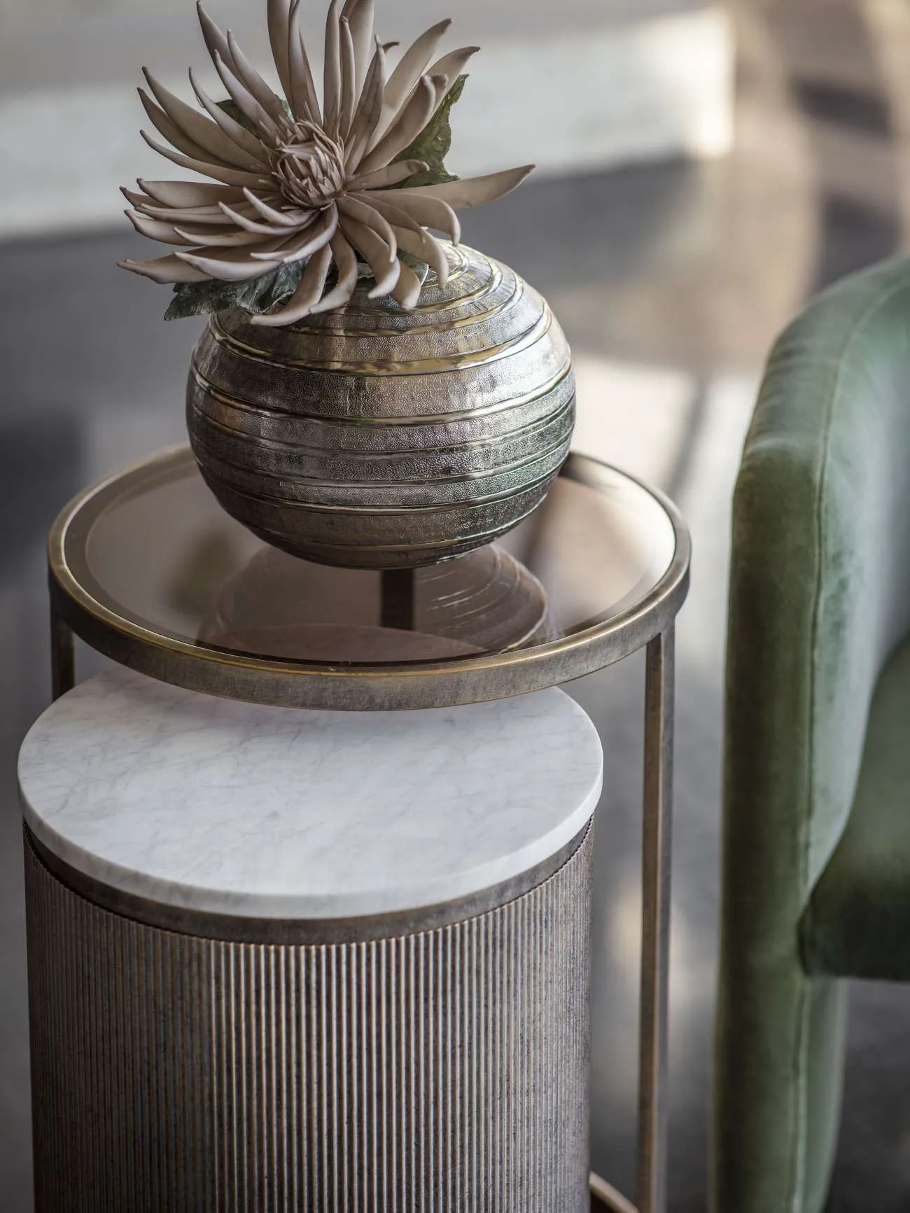 Belvedere Set of 2 Side Tables