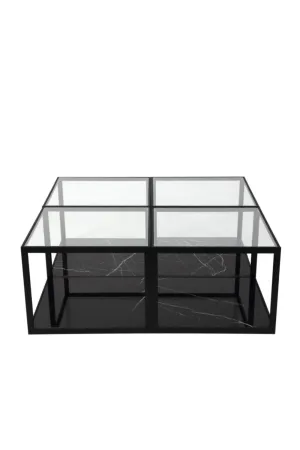 Black Marble Coffee Table Set | Liang & Eimil Tamon