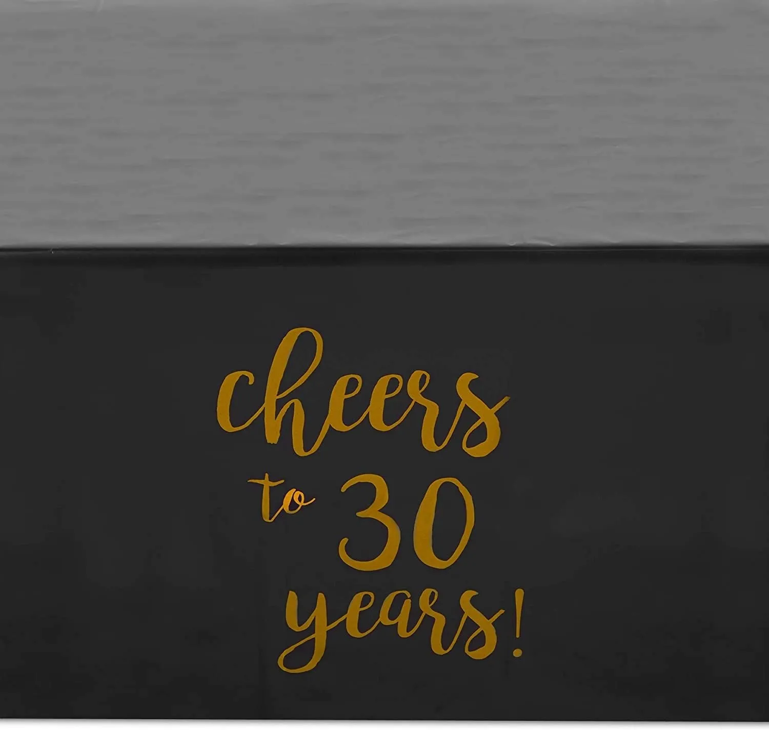 Black Plastic Tablecloth for 30th Birthday Party (54 x 108 in, 3 Pack)
