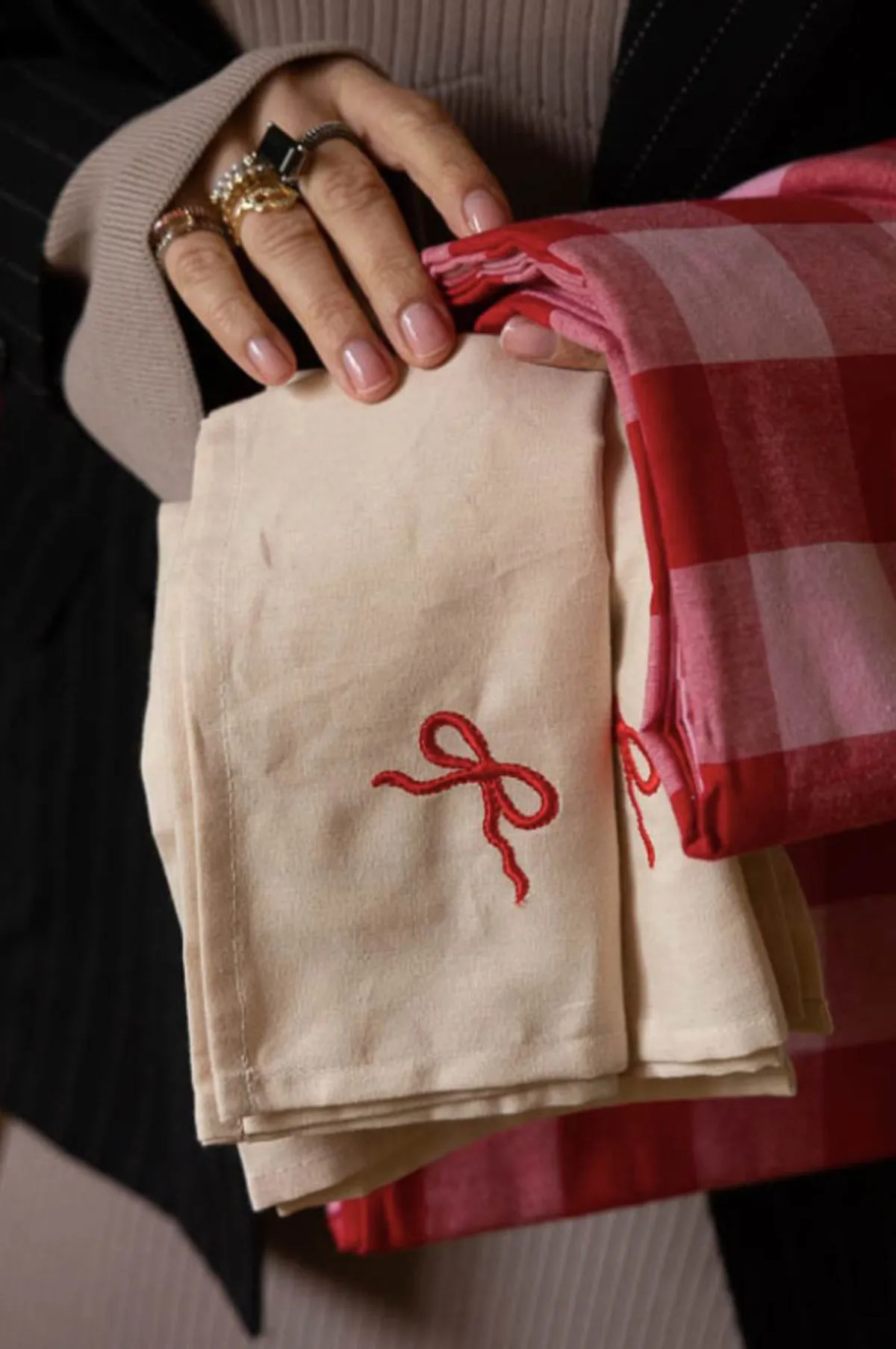 Bow Napkin Set of 4