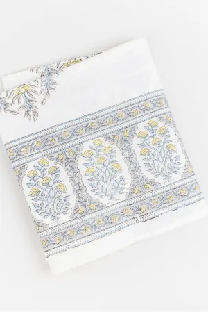 Cambria Block Print Tablecloth