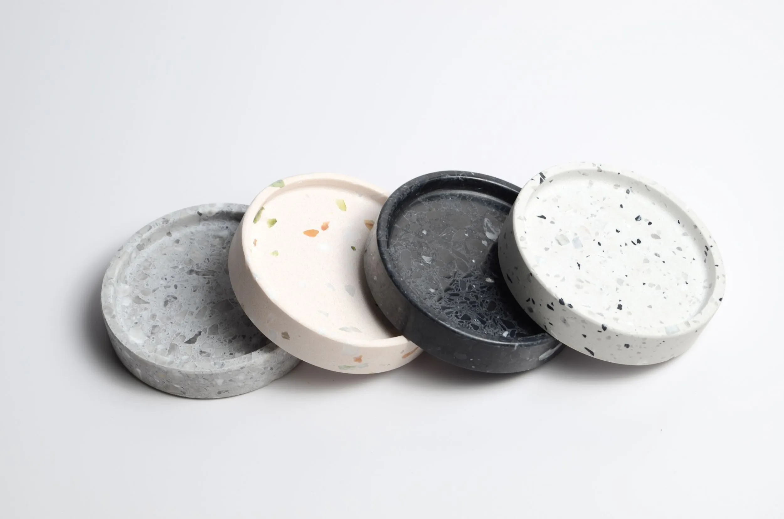 CannonKeys Terrazzo Stone Screw Tray