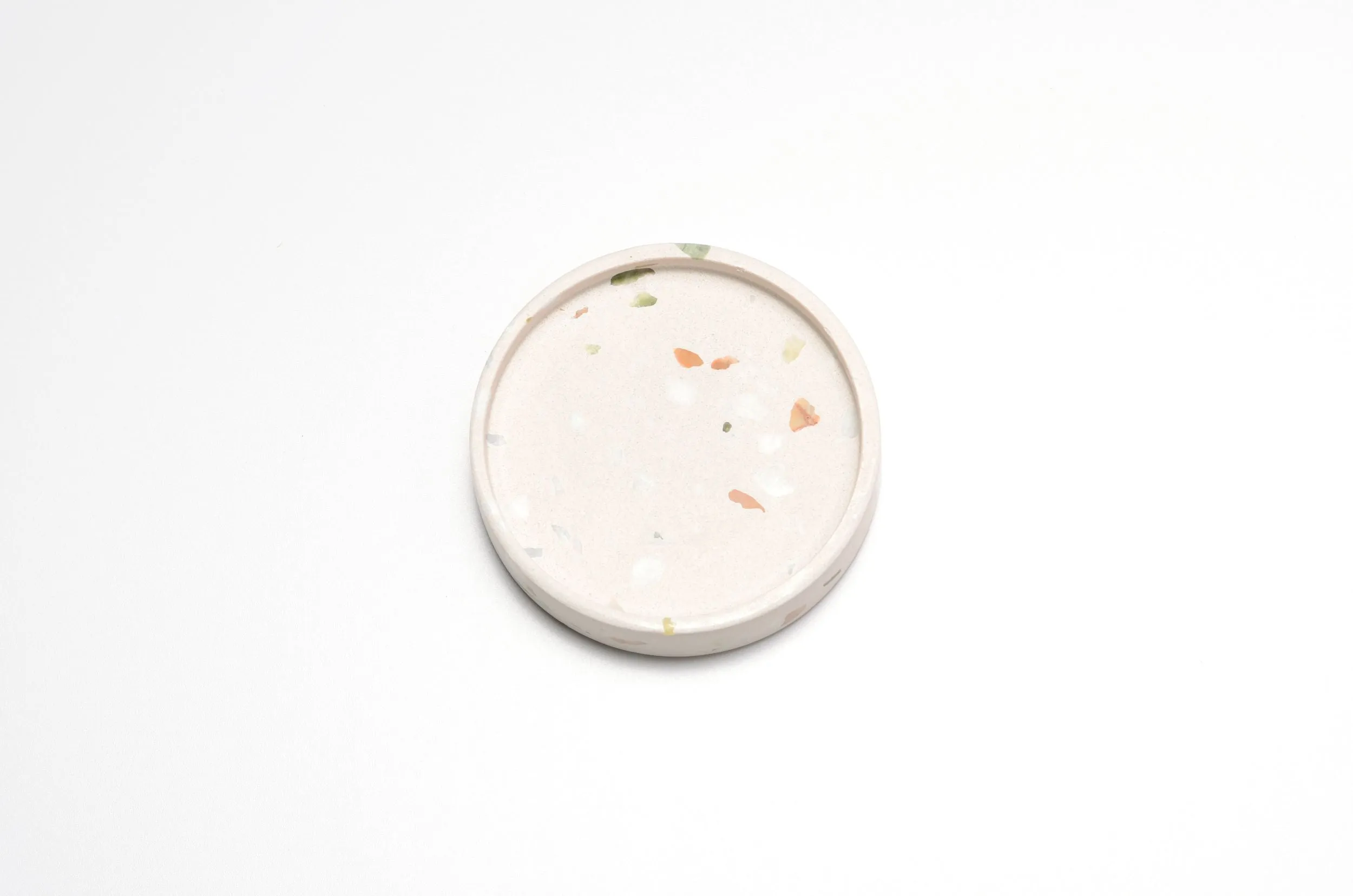 CannonKeys Terrazzo Stone Screw Tray