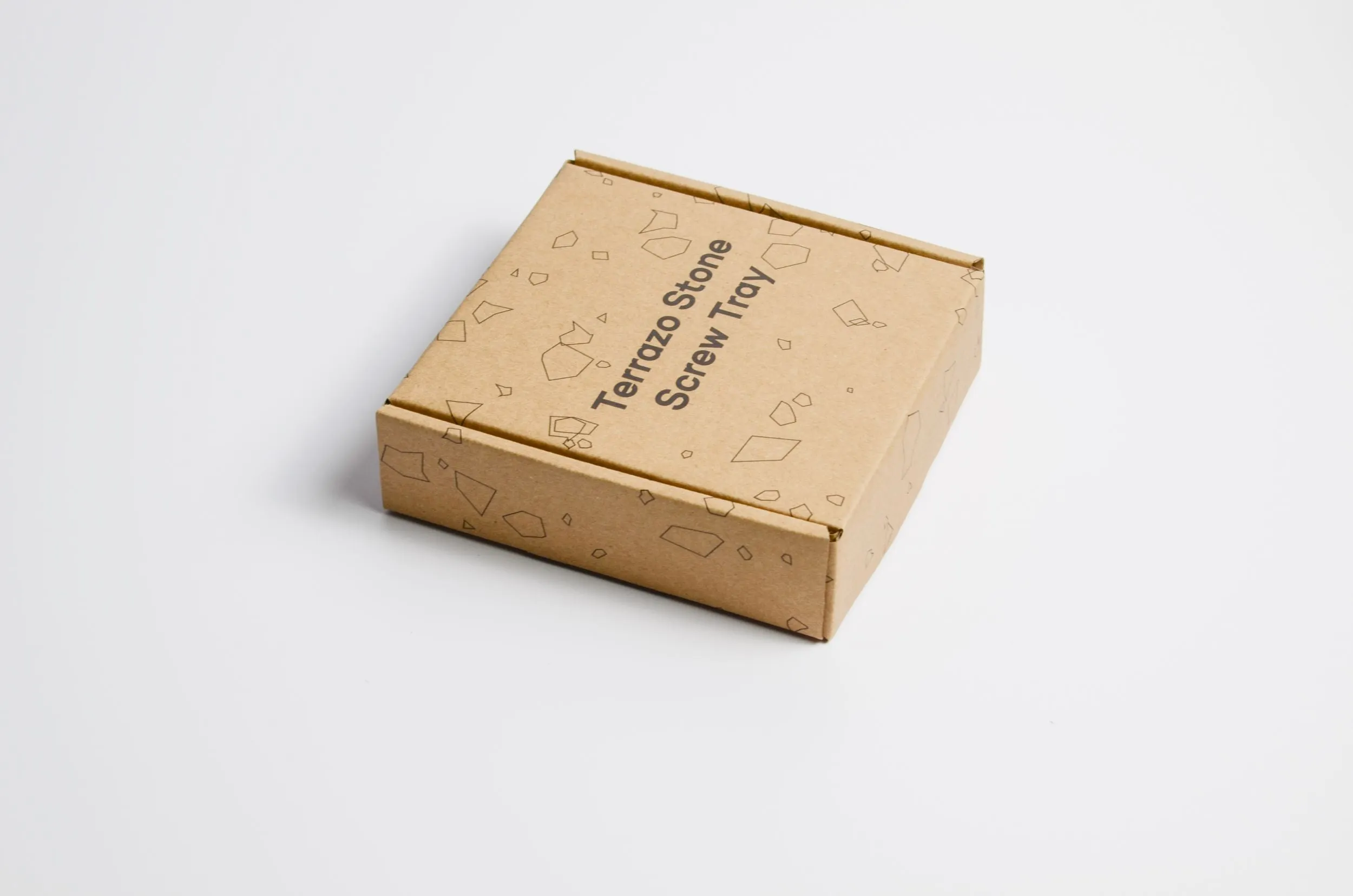 CannonKeys Terrazzo Stone Screw Tray