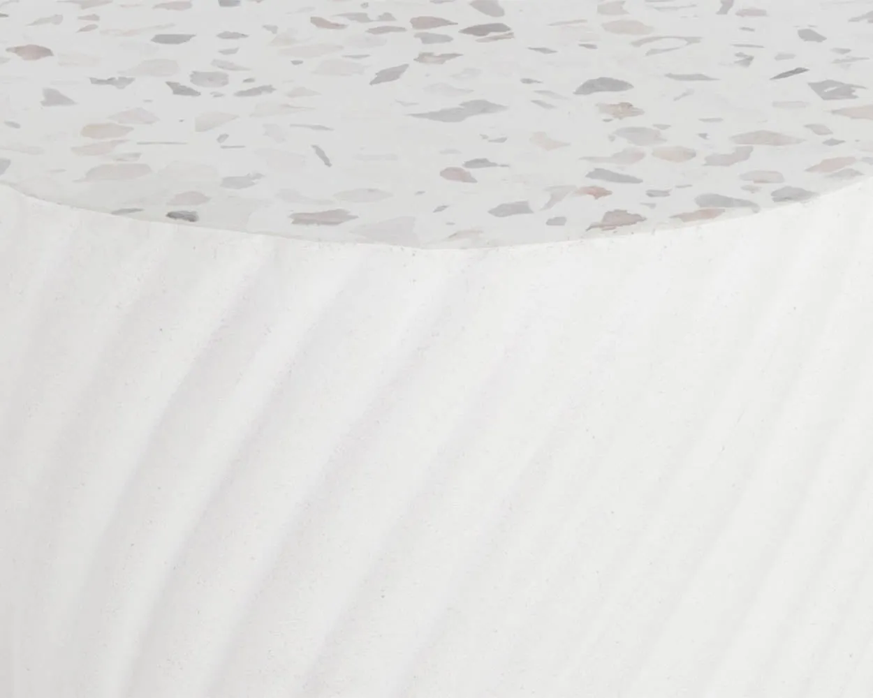 Cara End Table - Terrazzo
