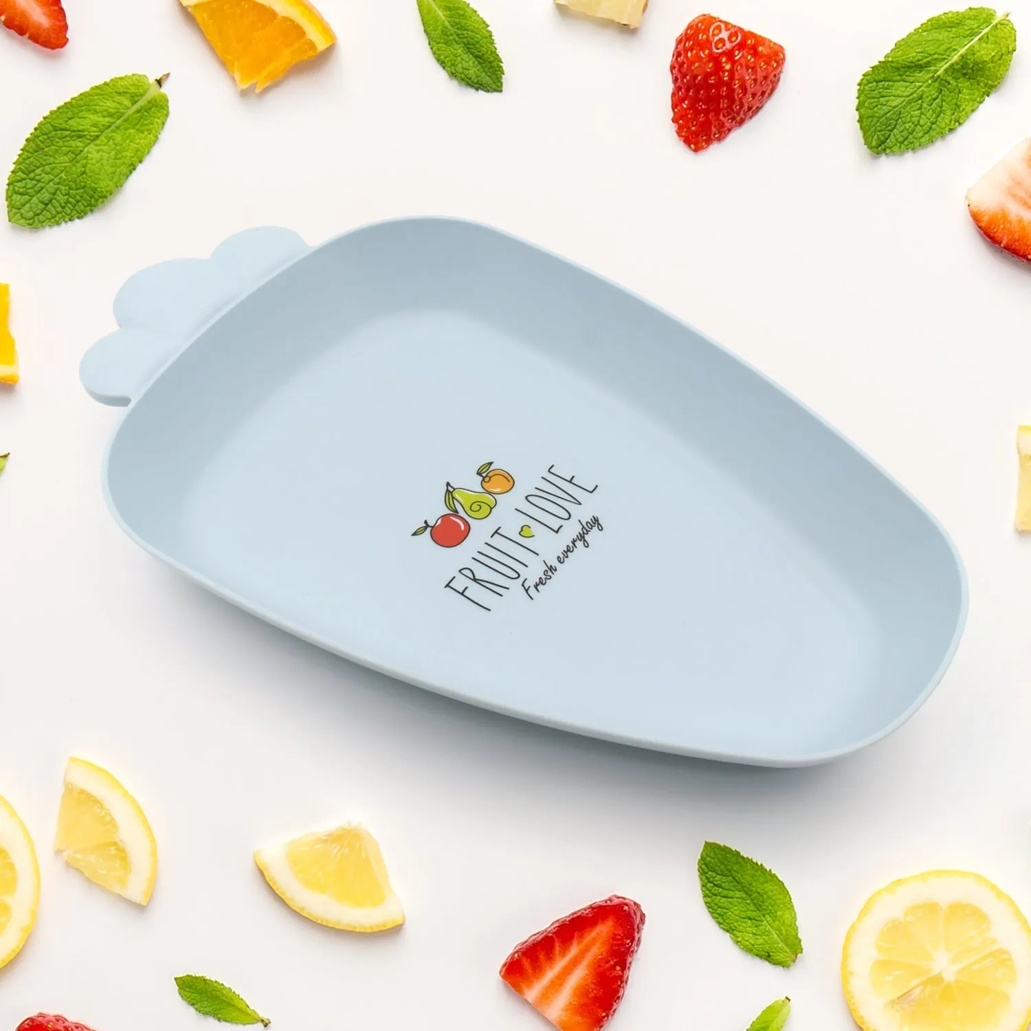 Carrot Shape Plate Dish Snacks / Nuts / Desserts Plates for Kids, BPA Free, Childrens Food Plate, Kids Bowl, Serving Platters Food Tray Decorative Serving Trays for Candy Fruits Dessert Fruit Plate, Baby Cartoon Pie Bowl Plate, Tableware (1 Pc)