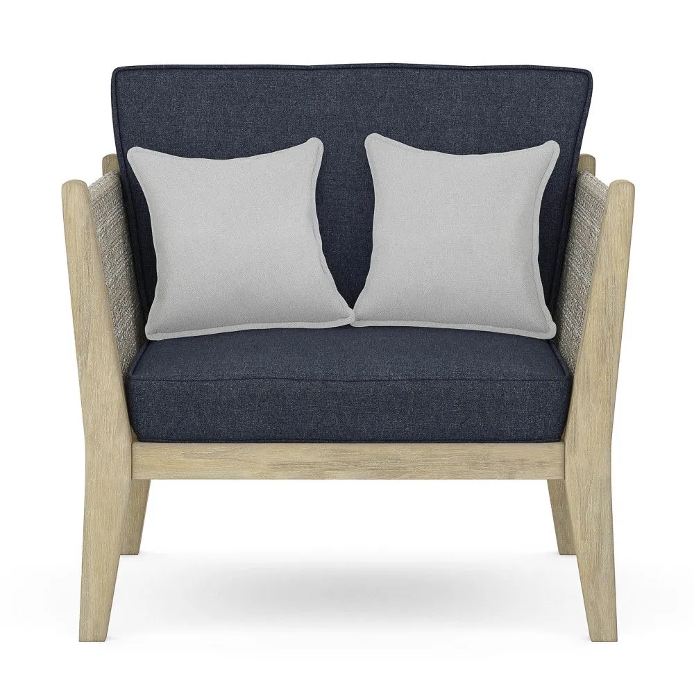 Cayman - Outdoor Conversation Chair - Slate Gray by Couch.com