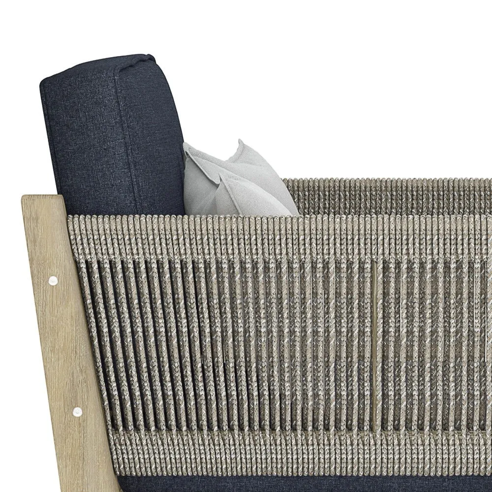Cayman - Outdoor Conversation Chair - Slate Gray by Couch.com
