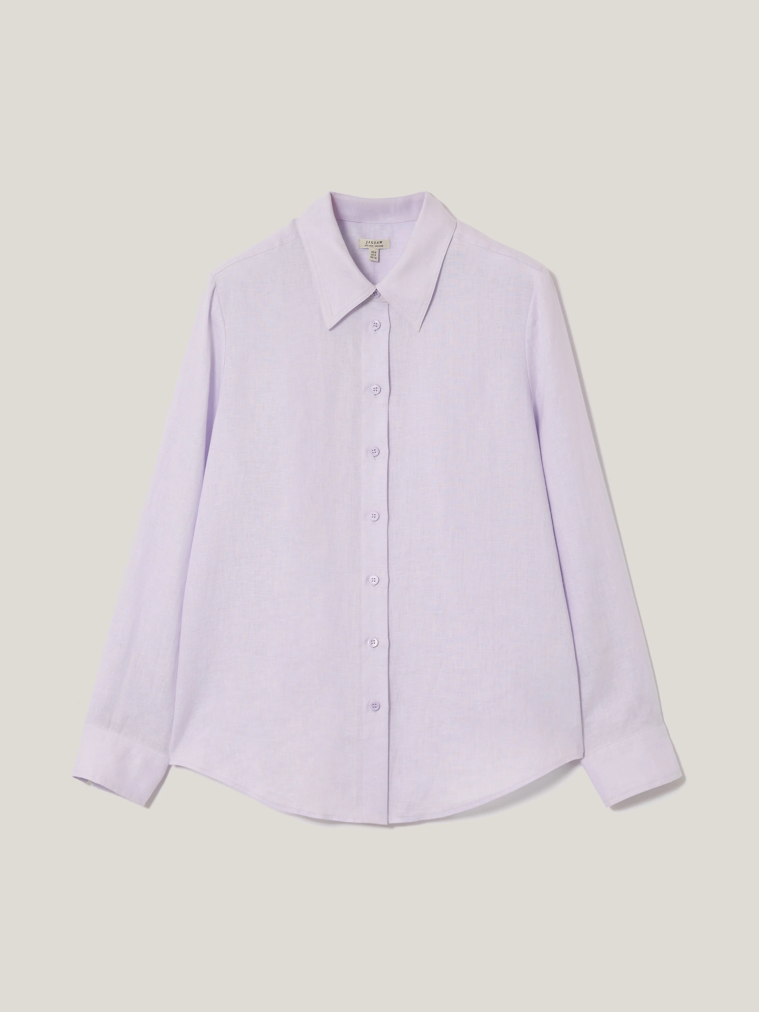 Classic Linen Shirt | Lilac