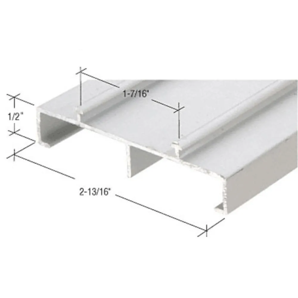 Closet 2-13/16" Deep Mirror Door Track