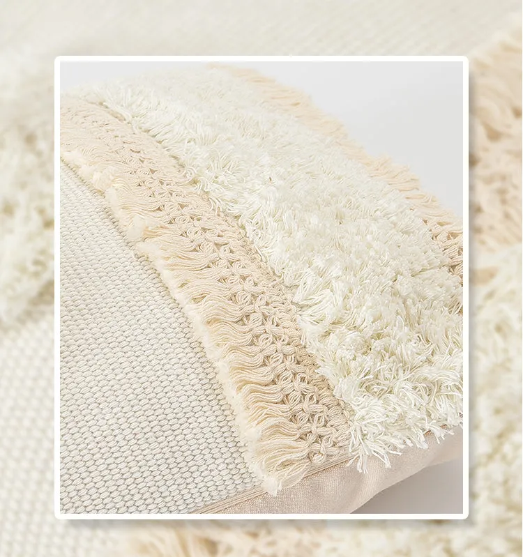 Cluster Cotton Linen Throw Pillow